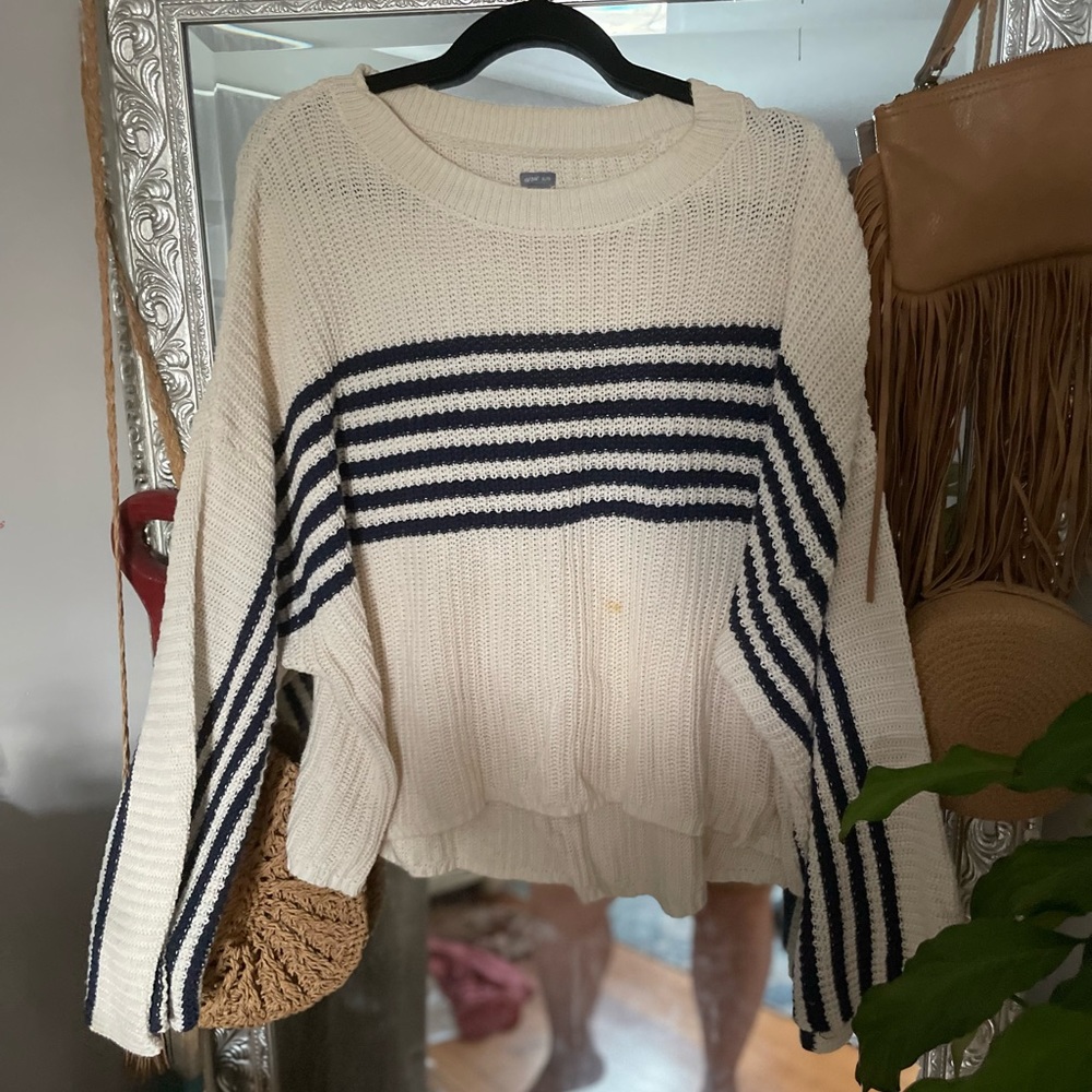 Aerie Oversized cropped sweater